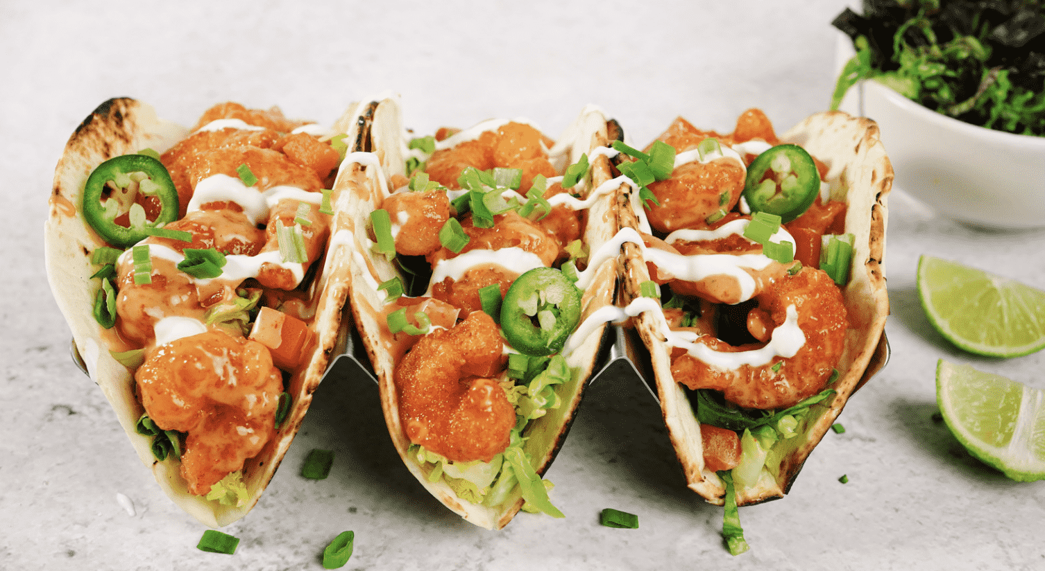 Bang Bang Shrimp Tacos